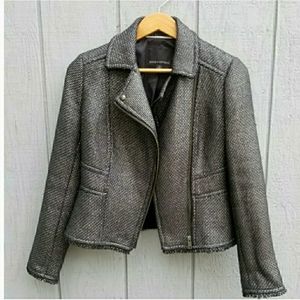 Banana Republic Tweed Grey Jacket